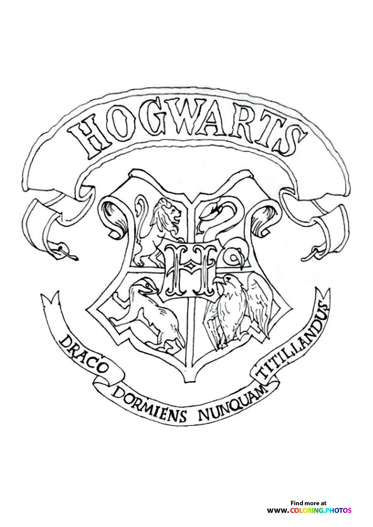 Hogwarts crest
