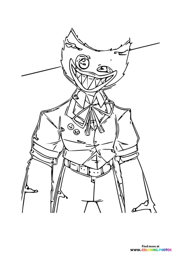 Huggy Wuggy Smiling