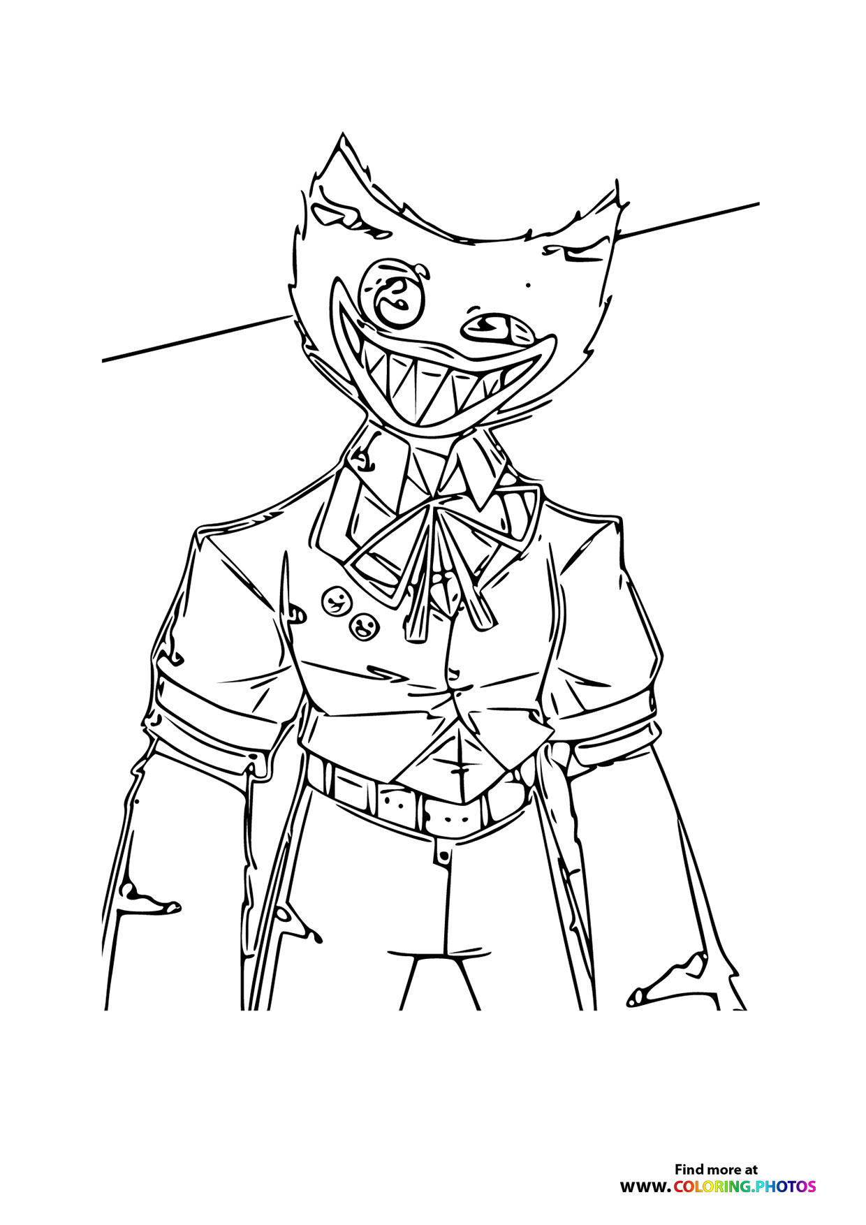Huggy Wuggy Smiling