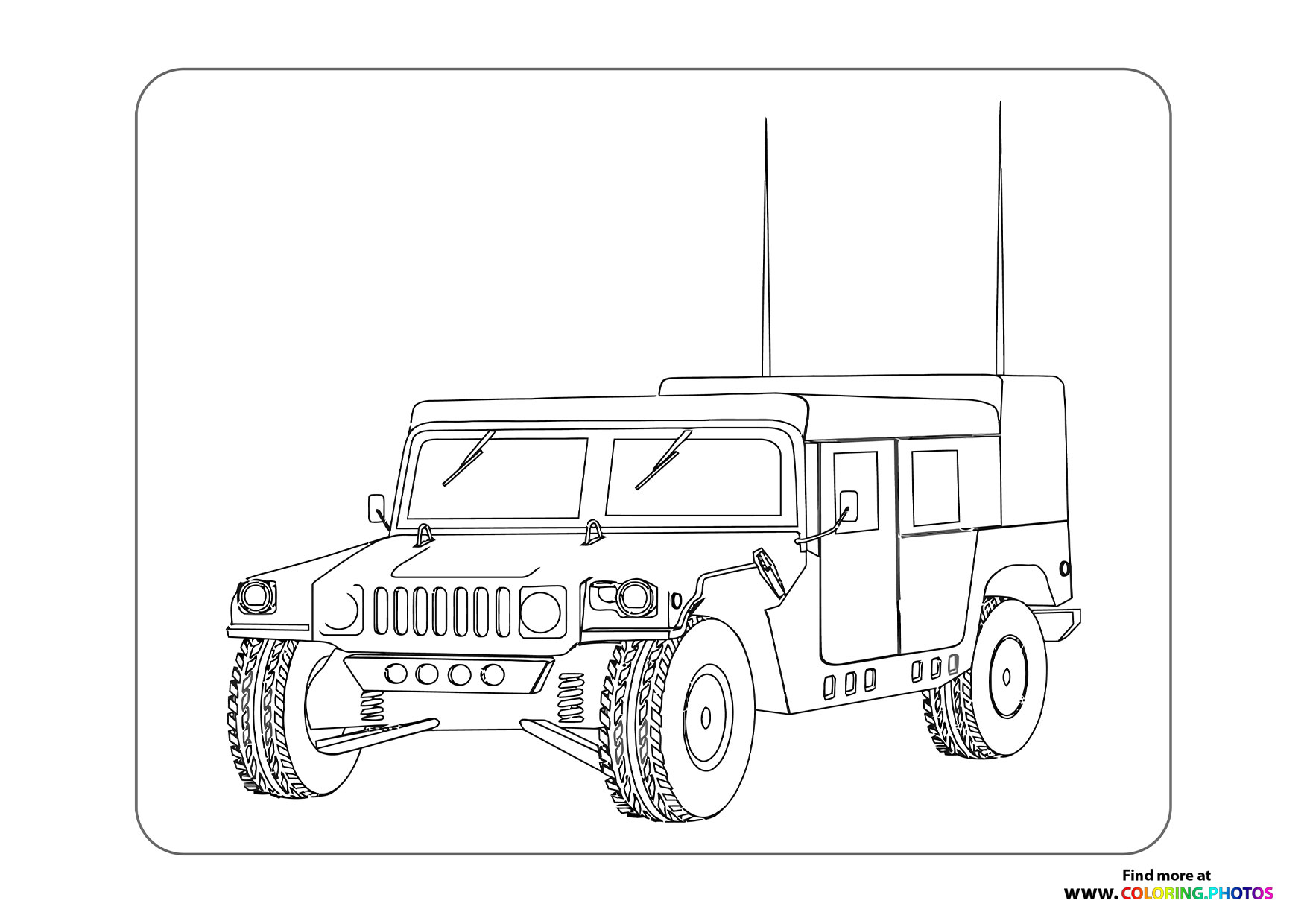 Hummer H1 car