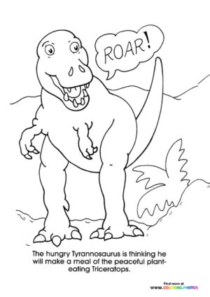 Hungry Tyrannosaurus