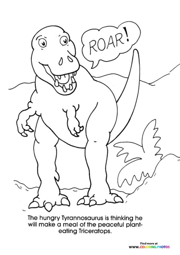 Hungry Tyrannosaurus