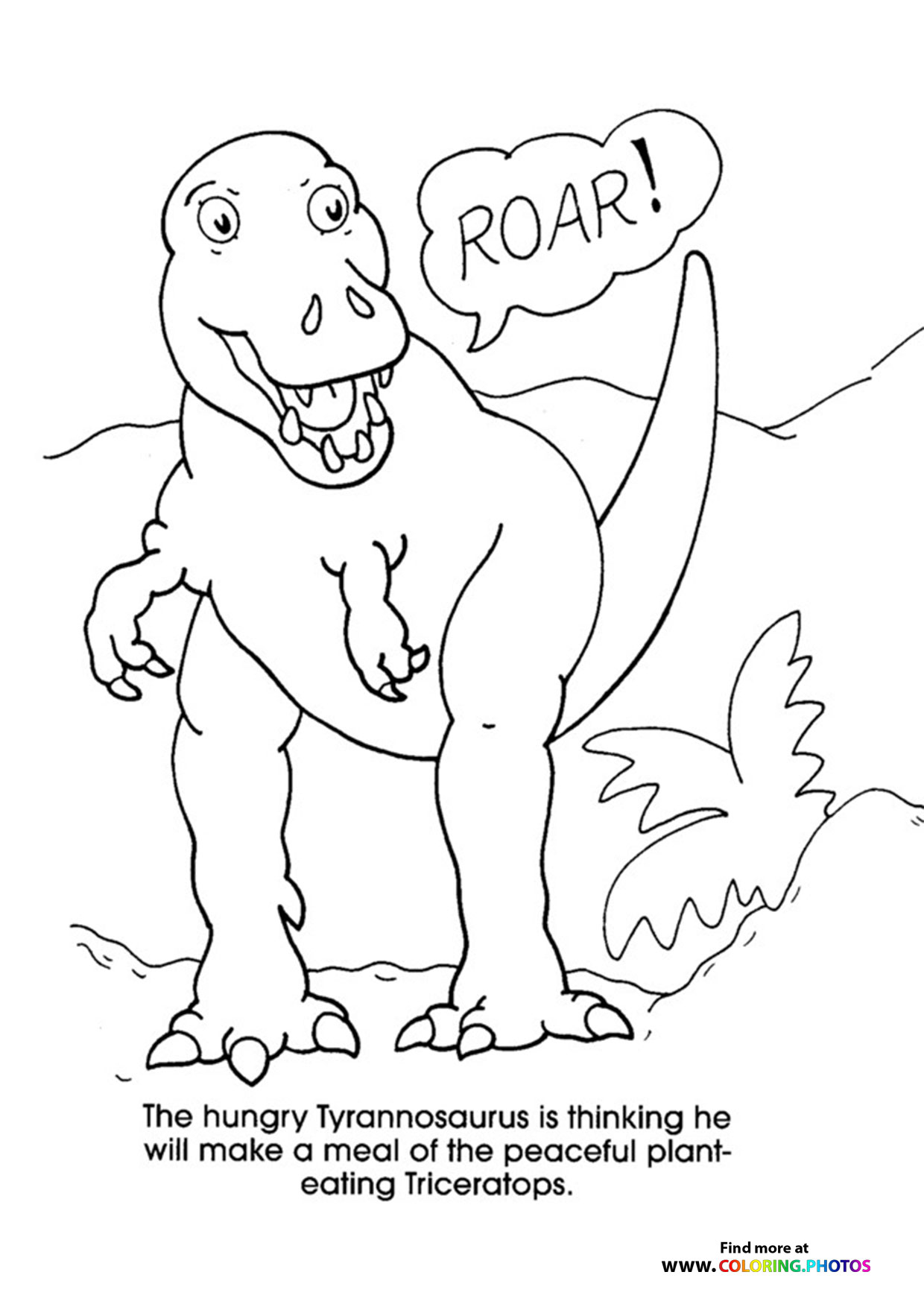 Hungry Tyrannosaurus