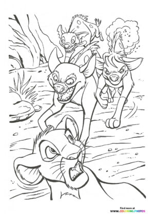 Scar and the Hyenas