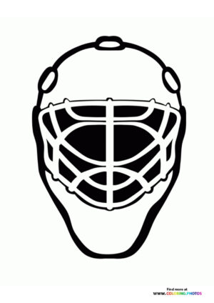 Ice hockey helmet