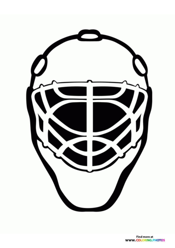 Ice hockey helmet