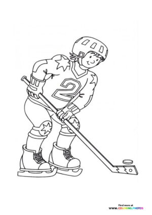 Ice hockey player