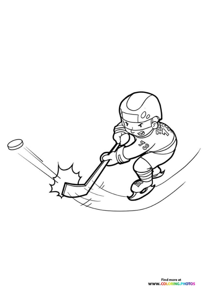Ice hockey shooting