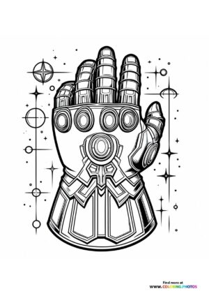 Infinity Gauntlet smiling