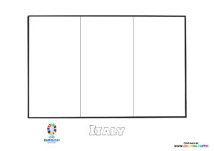 Italy flag Euro 2024