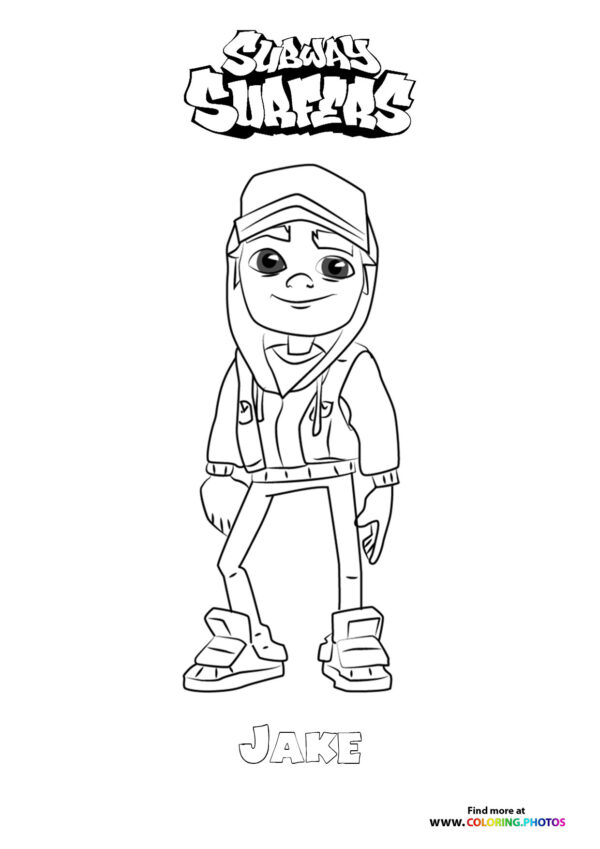 Jake from Subway Surfers