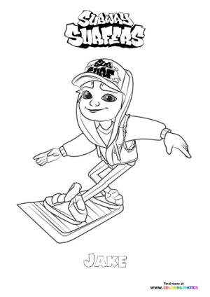 Jake on His Hoverboard