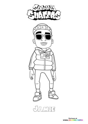 Jamie from Subway Surfers