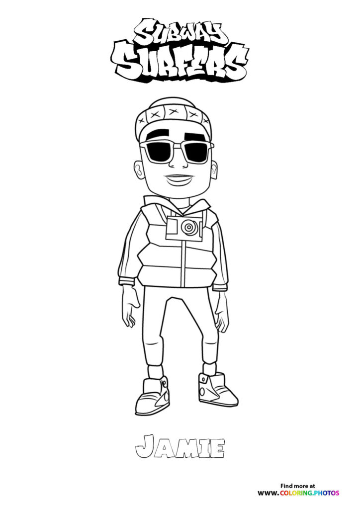 Jamie from Subway Surfers