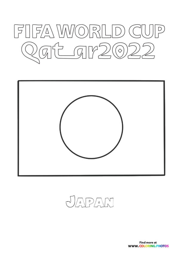 Japan World Cup flag