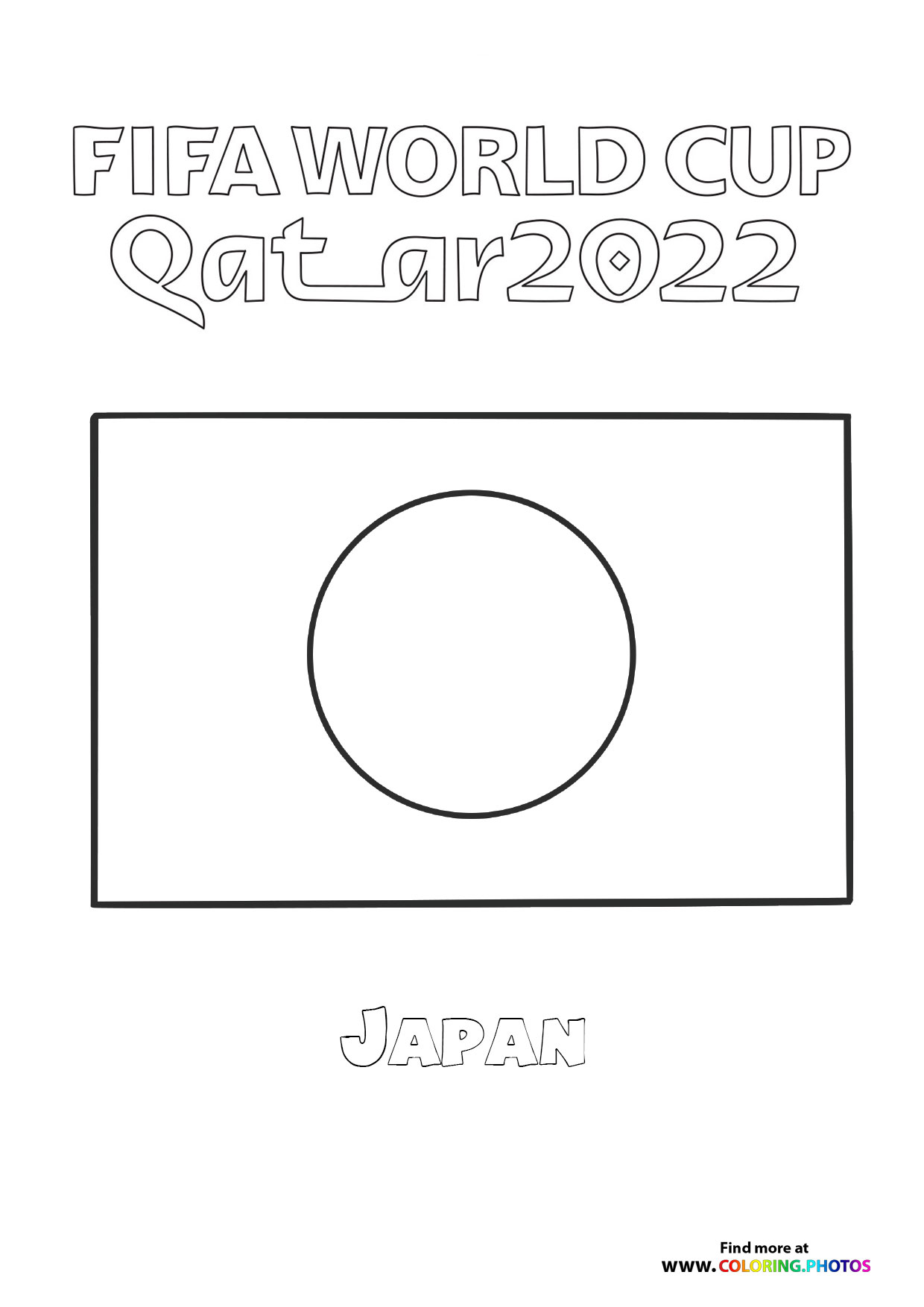 Japan World Cup flag