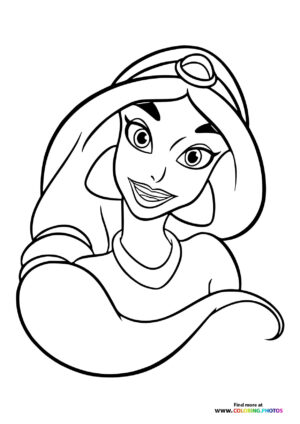 Jasmine portrait Disney princess