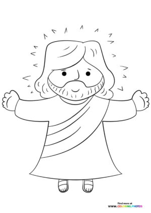Jesus with Open Arms