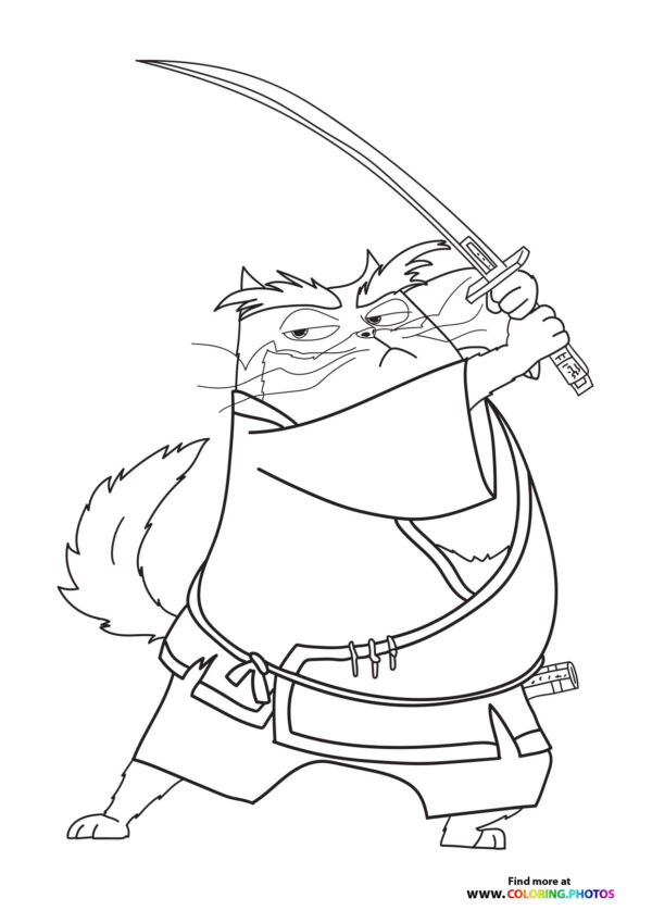 Hank the Samurai Warrior