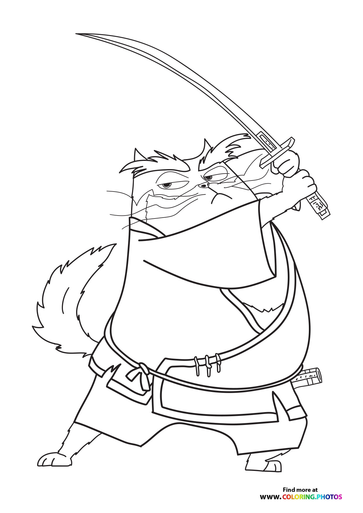 Hank the Samurai Warrior