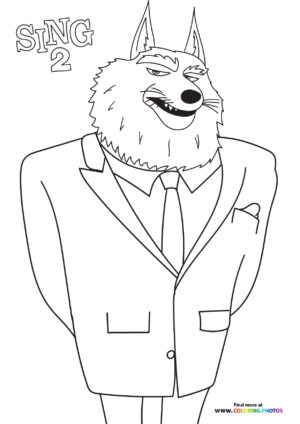 Buster Moon in a Suit