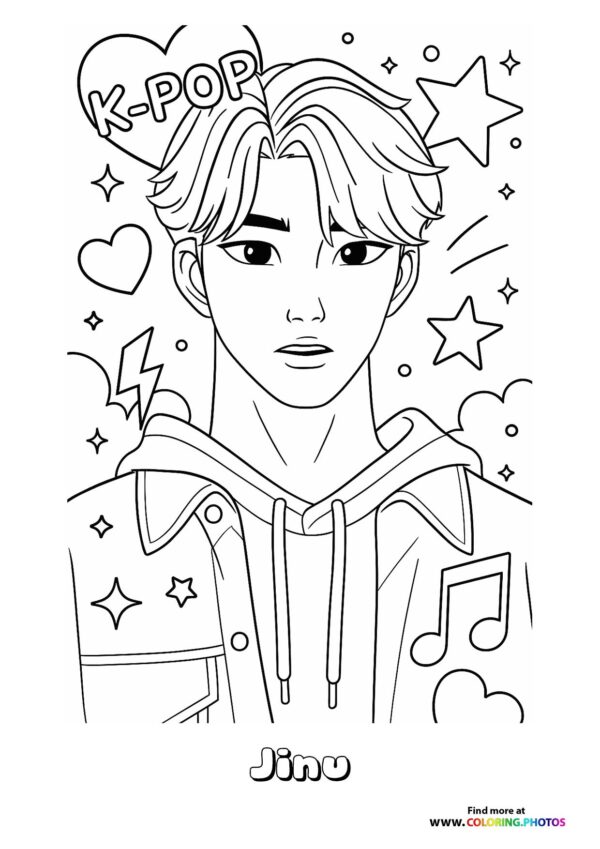 Jinu from K Pop Demon Hunters