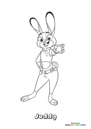 Judy Hopps in Police Uniform