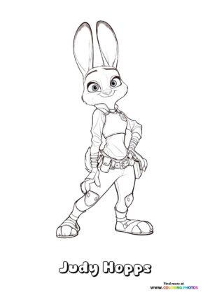 Judy Hopps in Police Uniform