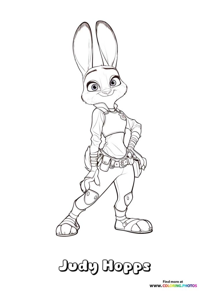 Judy Hopps in Police Uniform