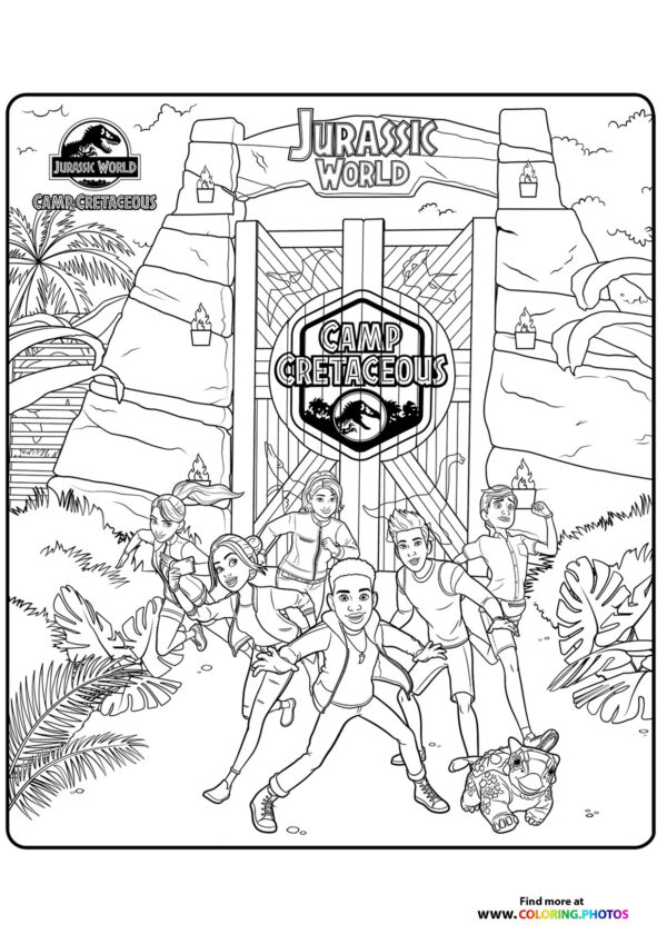 Jurassic World Camp Cretaceous poster
