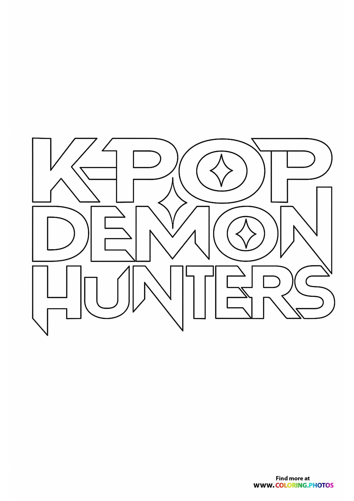 K Pop Demon Hunters logo