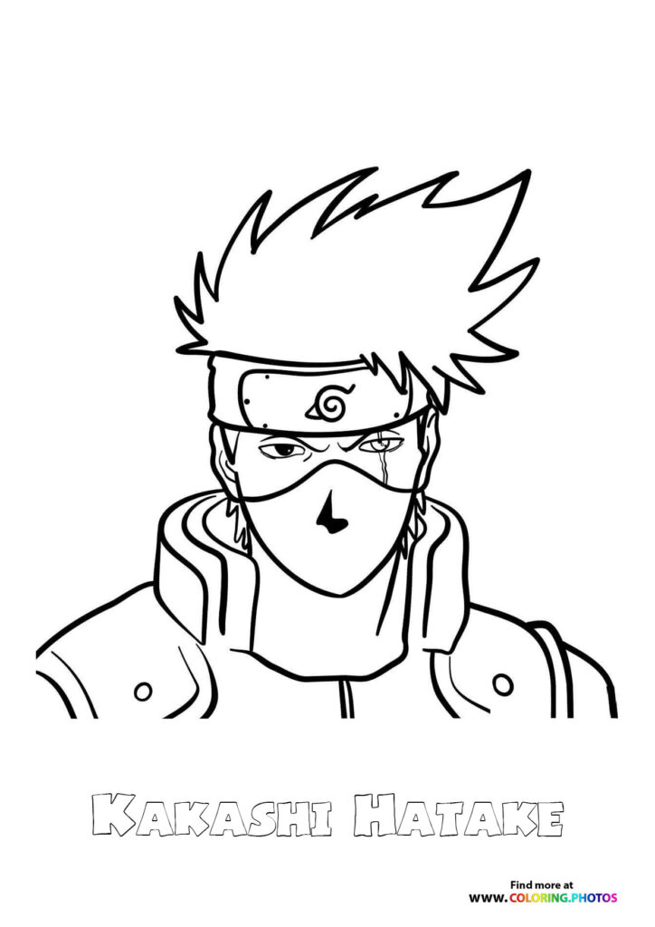 Kakashi portrait from Naruto