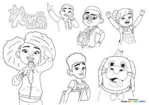 Karmas world - all character