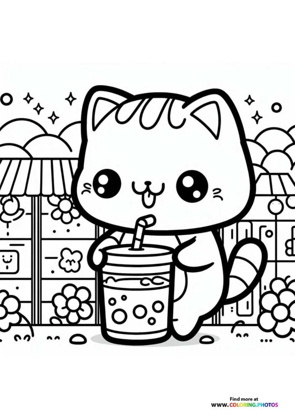 Kawaii cute cat