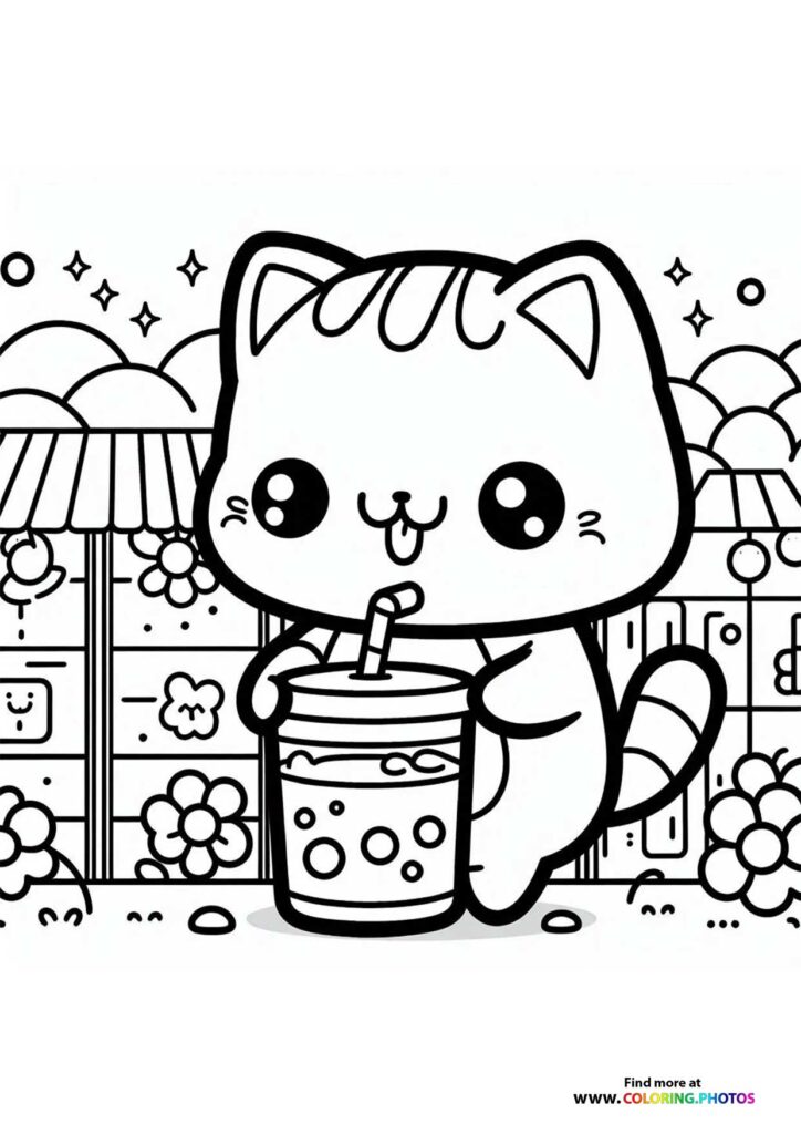 Kawaii cute cat