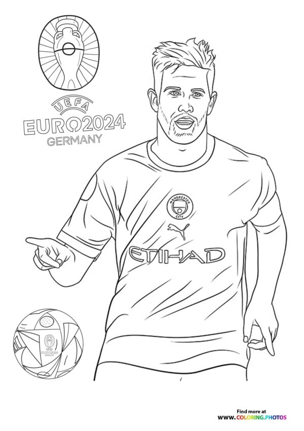 Kevin De Bruyne Euro 2024 Germany