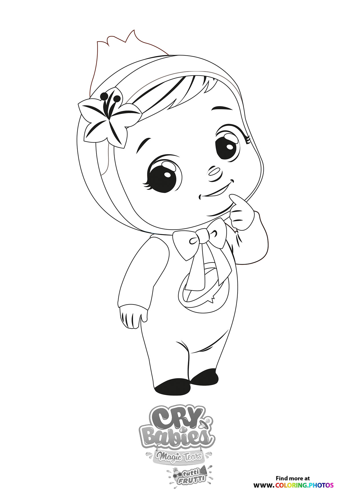 Koko - Cry Babies - Tutti Frutti coloring page