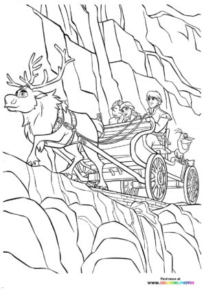 Sven's Sleigh Ride Through the Forest