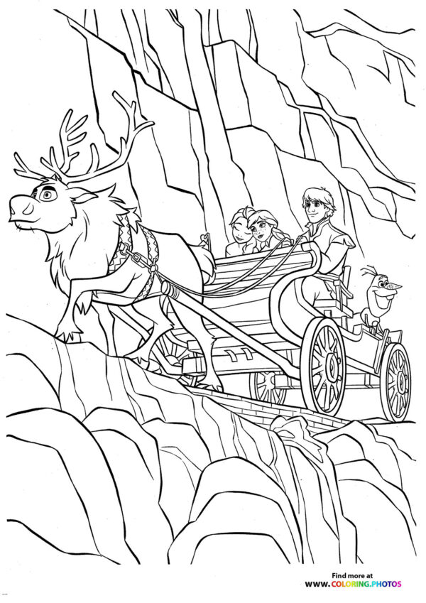 Sven’s Sleigh Ride Through the Forest