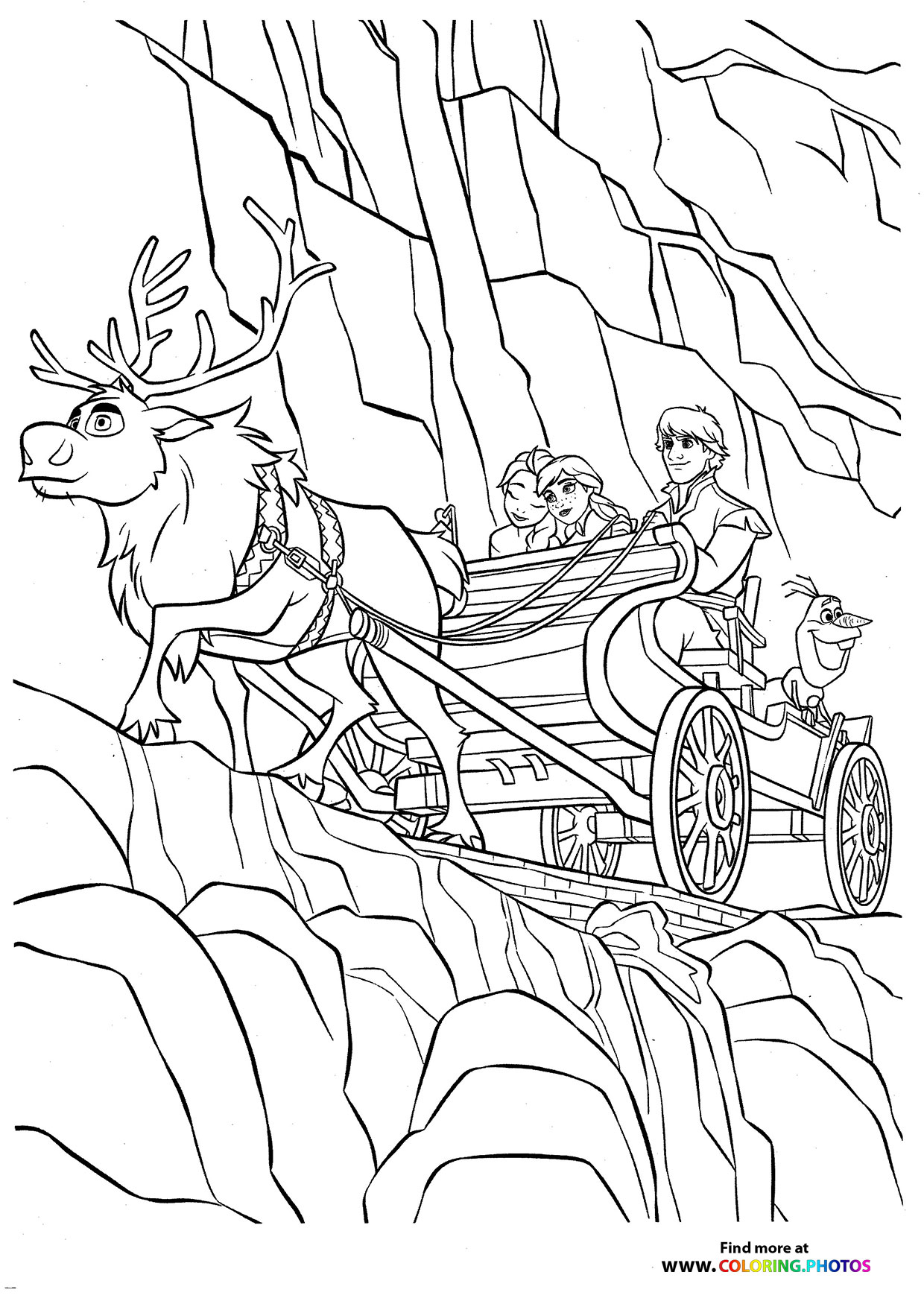 Sven’s Sleigh Ride Through the Forest