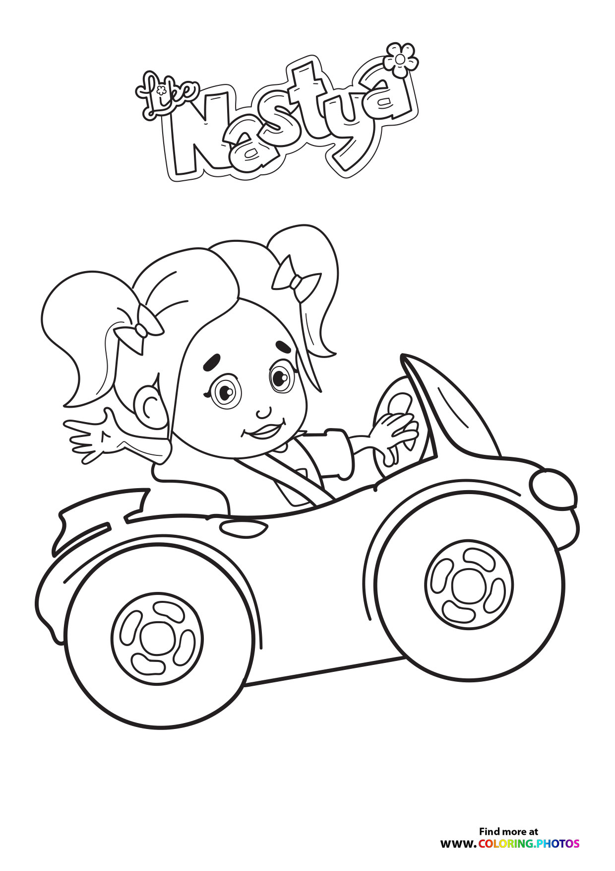 LIke Nastya in a car