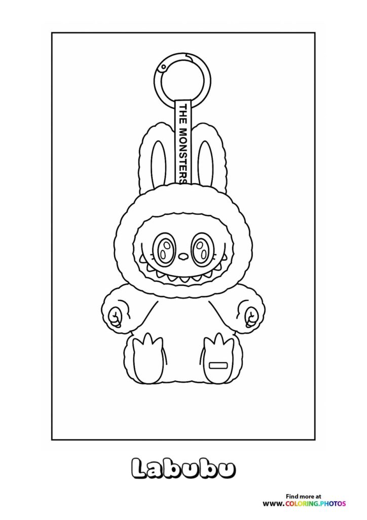 Labubu Keychain