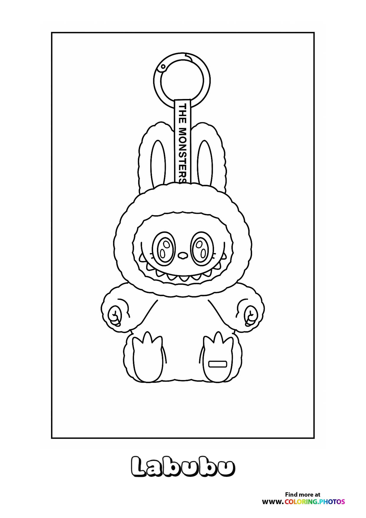 Labubu Keychain