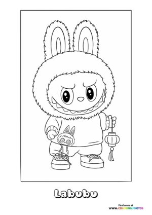 Labubu with Lantern
