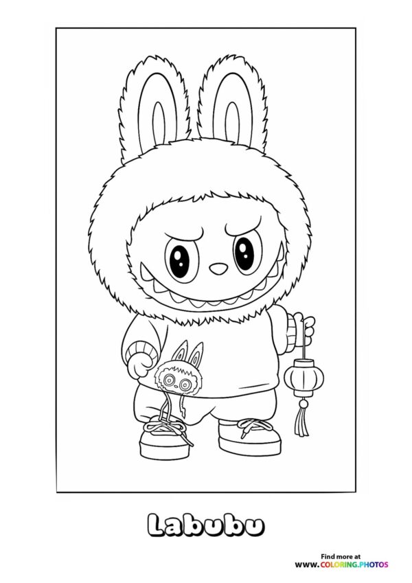 Labubu with Lantern