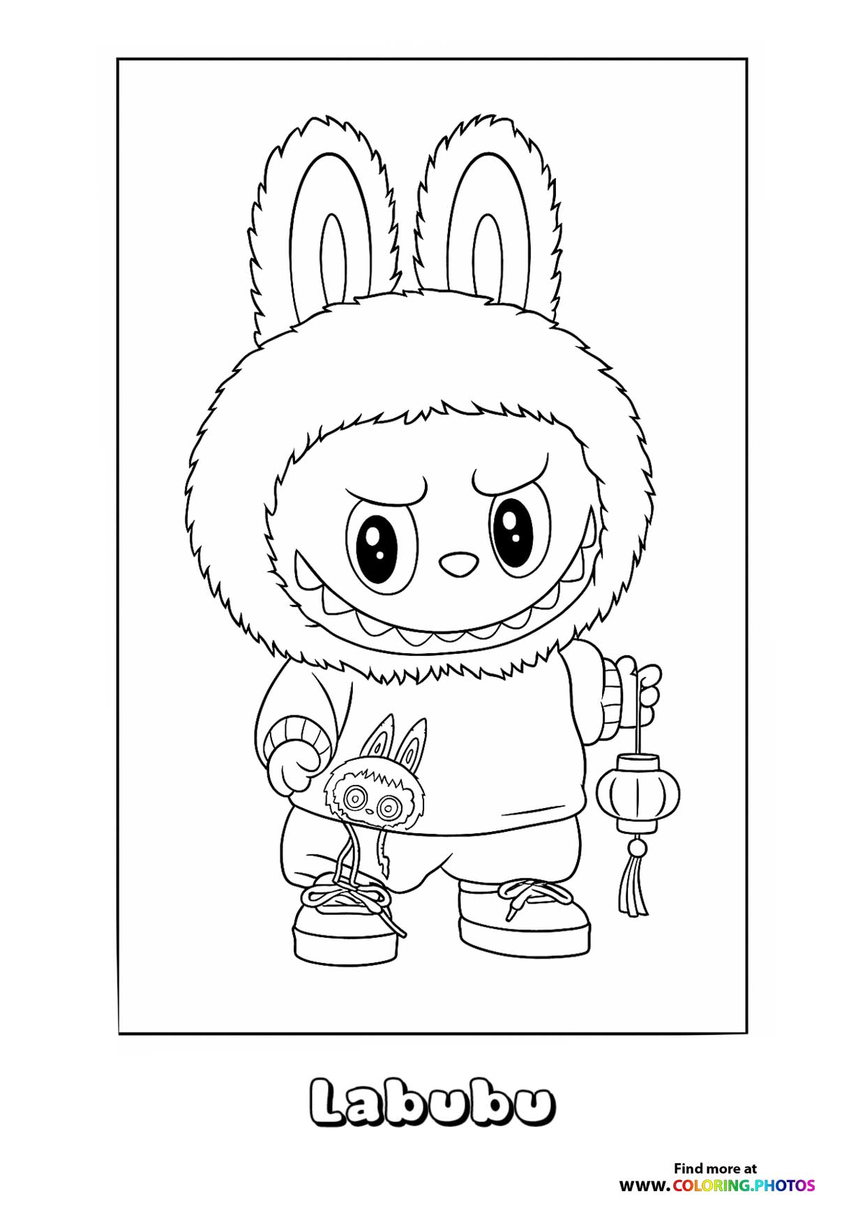 Labubu with Lantern