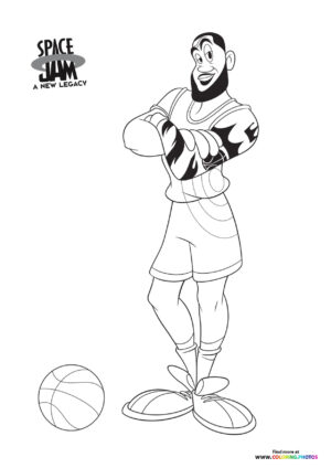 LeBron James with Boxing Gloves