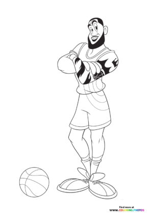 LeBron from Space Jam