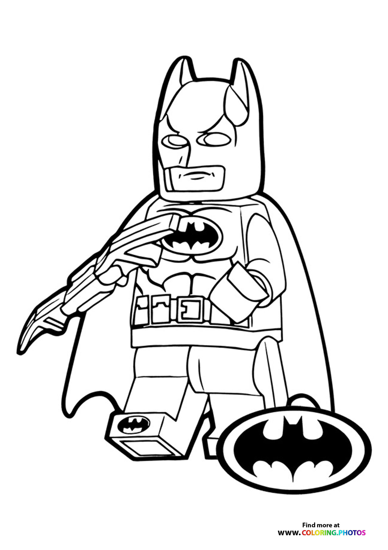 LEGO Batman Minifigure