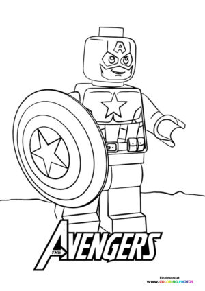 LEGO Captain America with Shield